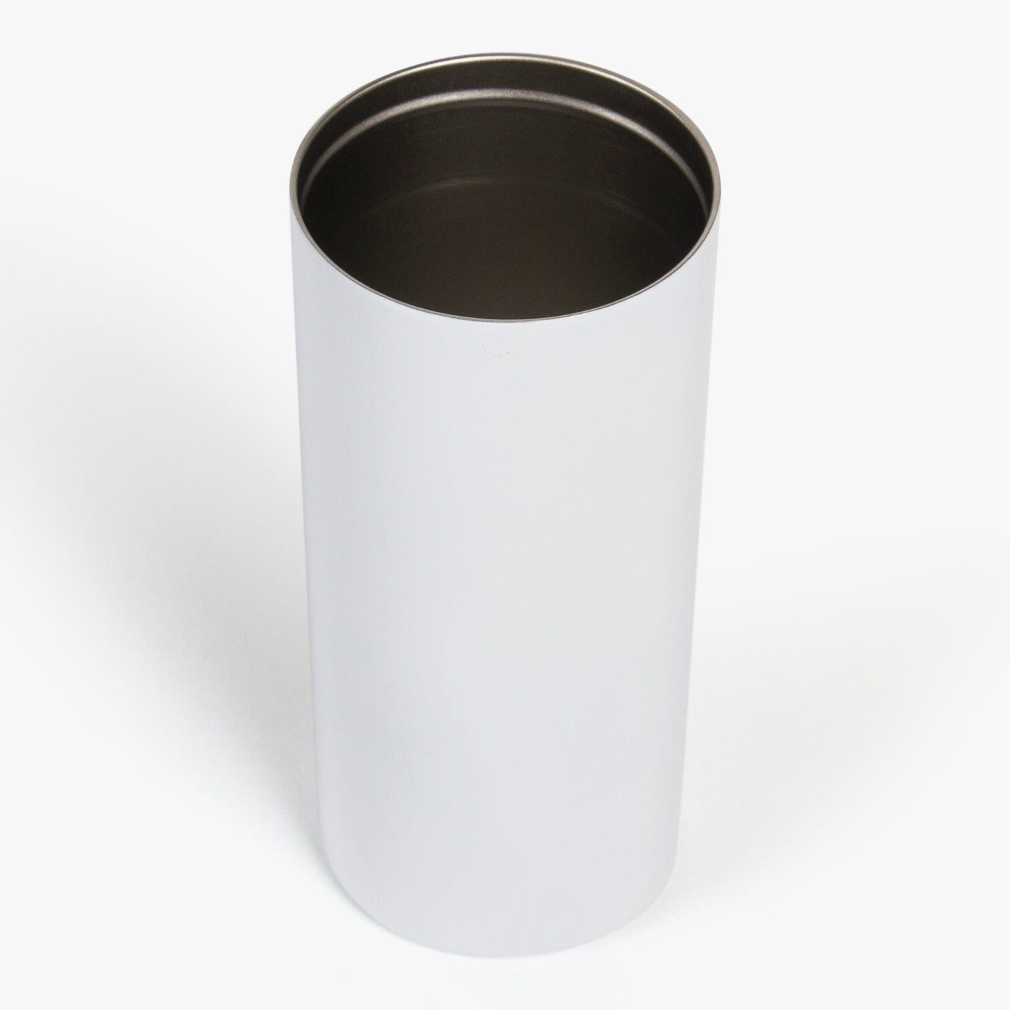 15oz Dual Lid Skinny Sublimation Can Cooler Tumbler