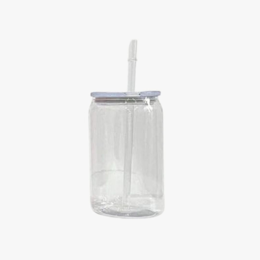 BUNDLE - 18 x 16oz Clear Acrylic Libbey Can with Clear Lid + FREE 2 x sets Silicone Lid