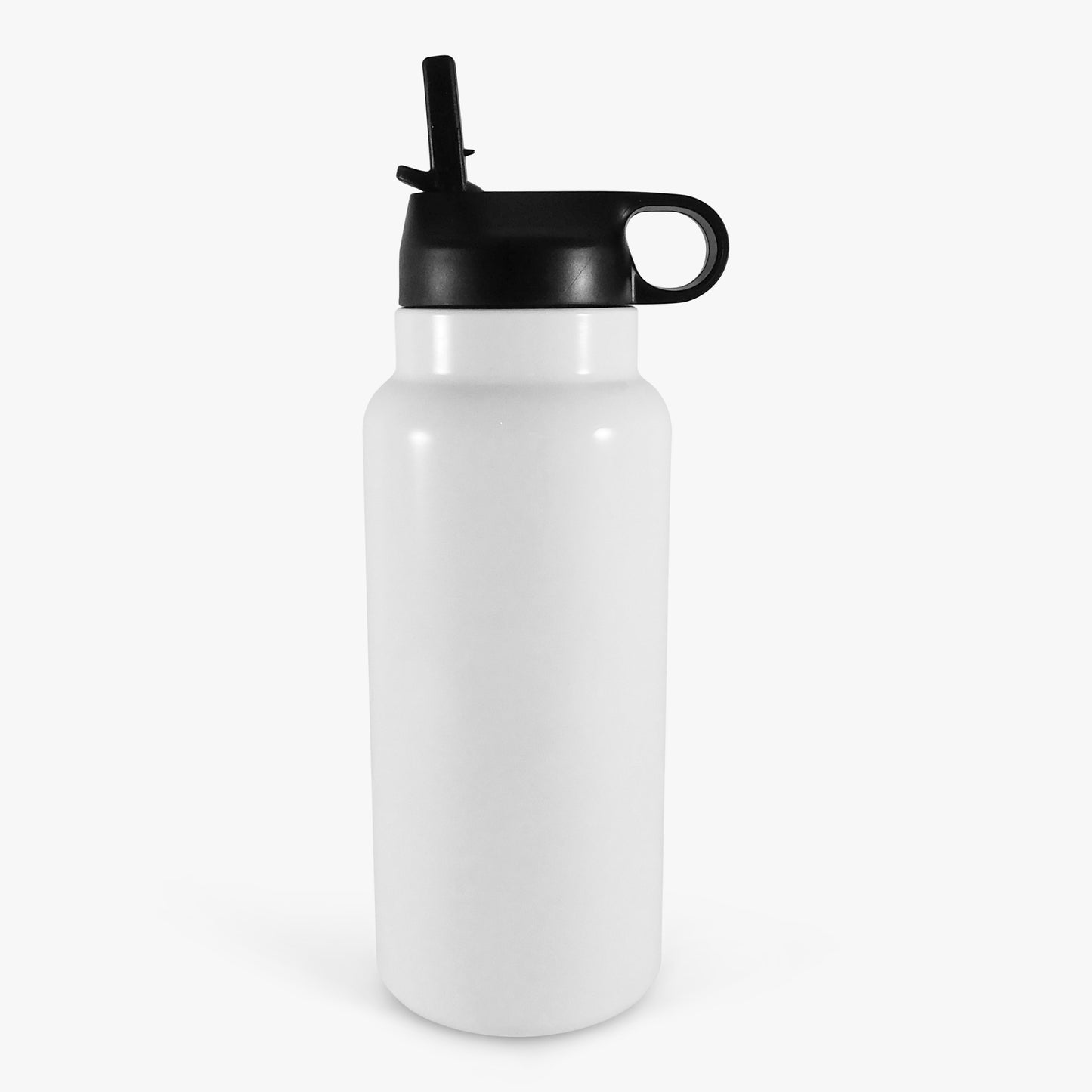 32oz Hydro Drink Bottle Sublimation White Gloss