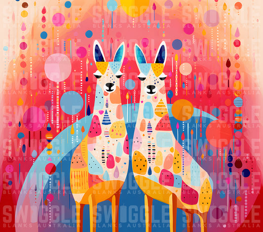 Llamas Animals #10 - Digital Download - 20oz Skinny Straight Tumbler Wrap