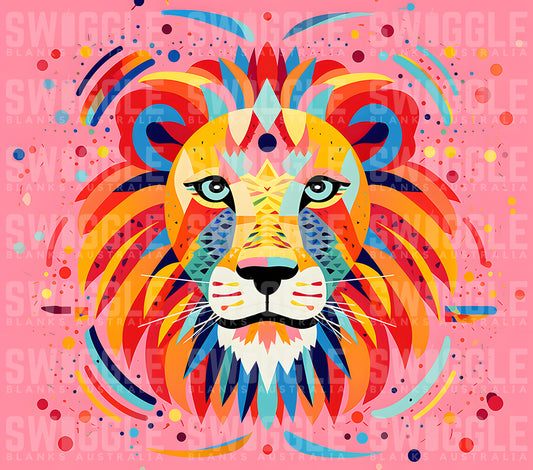 Lion Animals #19 - Digital Download - 20oz Skinny Straight Tumbler Wrap