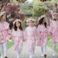 Light Pink Children's Satin Robe