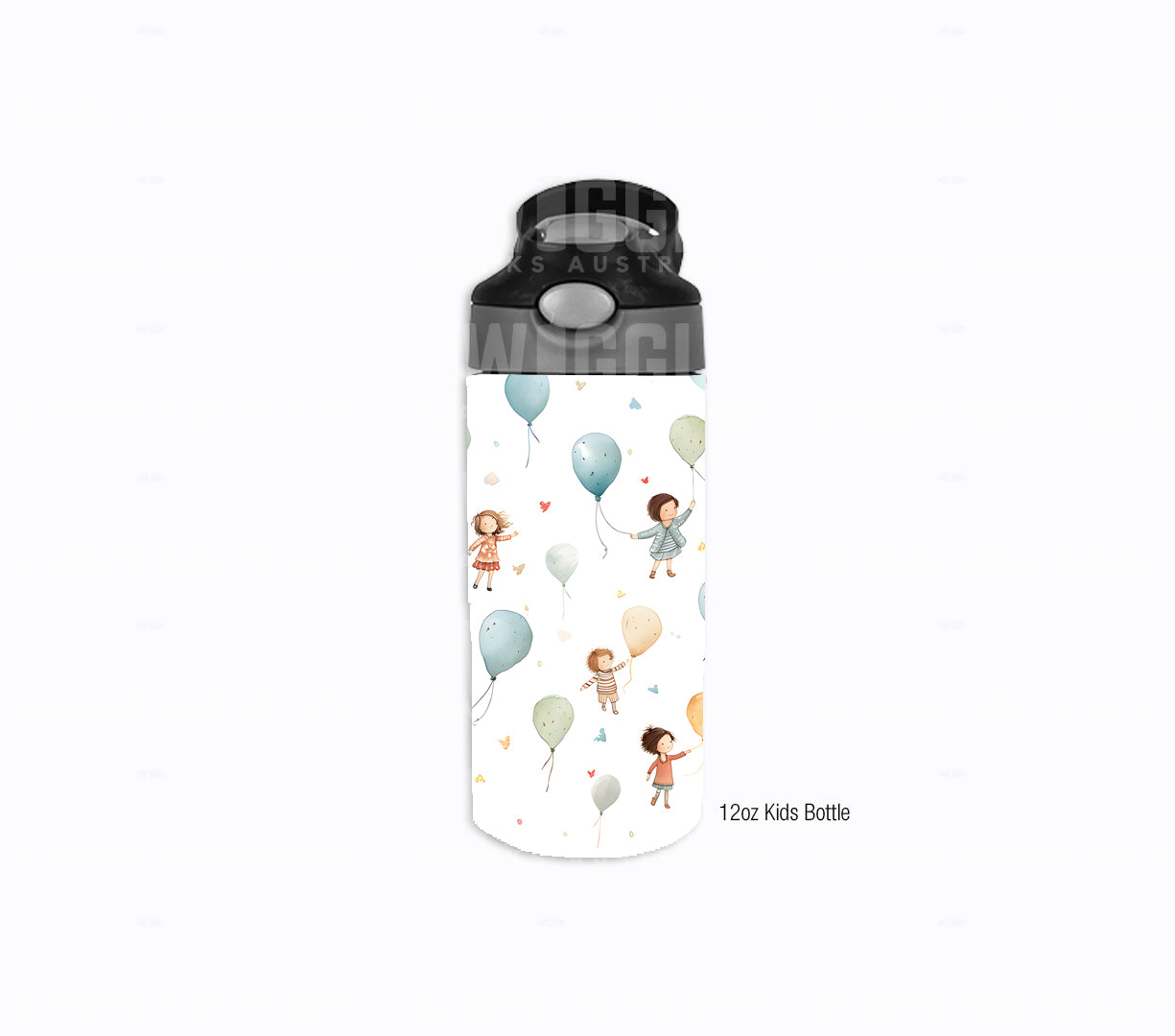 Balloons Watercolour Kids #104 - Digital Download - Assorted Bottle Sizes