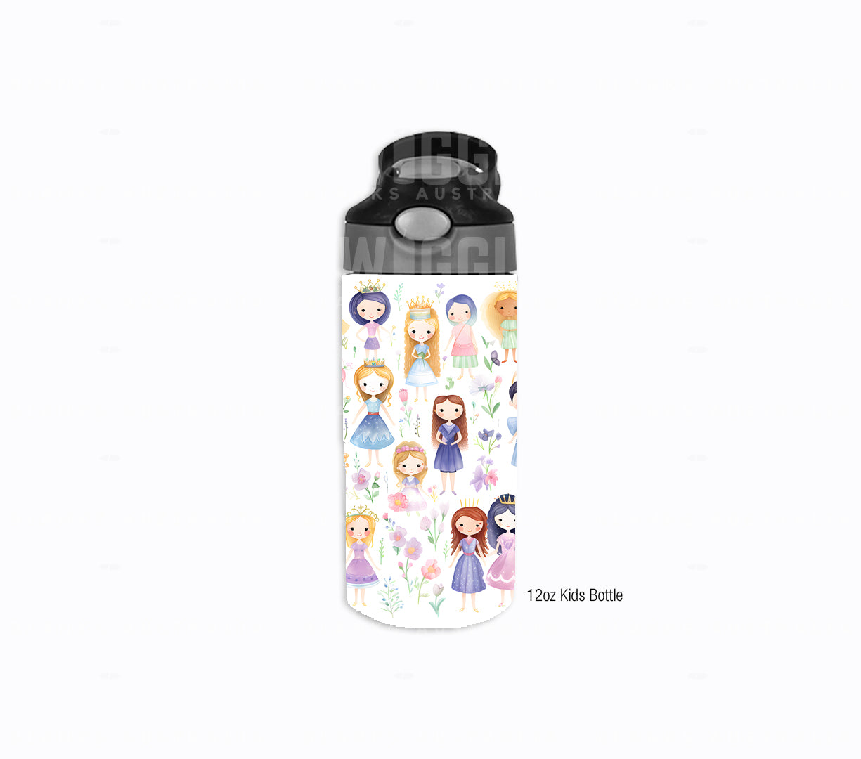 Princesses Watercolour Kids #129 - Digital Download - Assorted Bottle Sizes