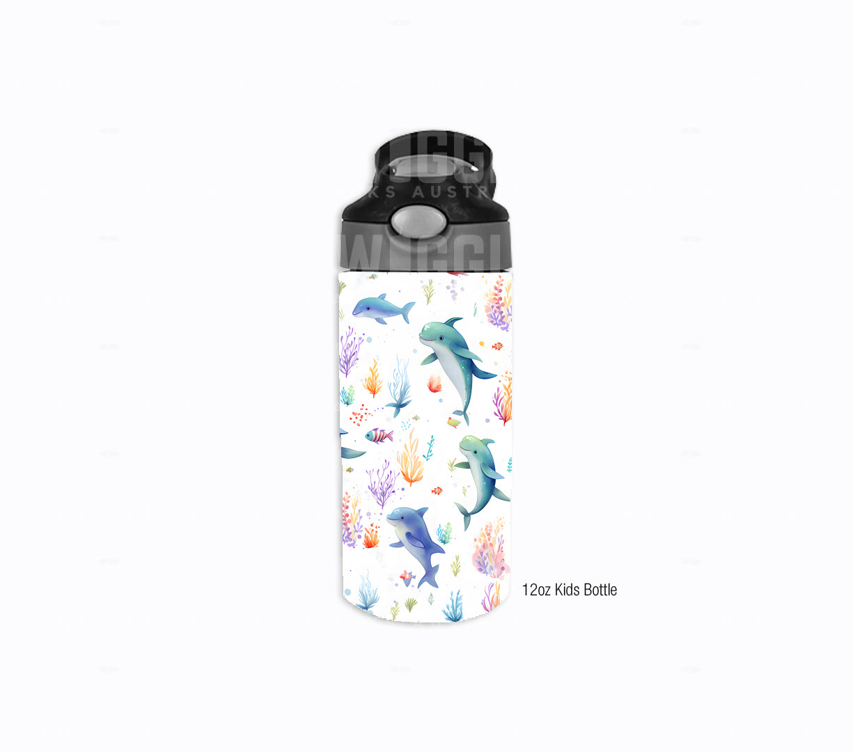 Dolphins Watercolour Kids #141 - Digital Download - Assorted Bottle Sizes