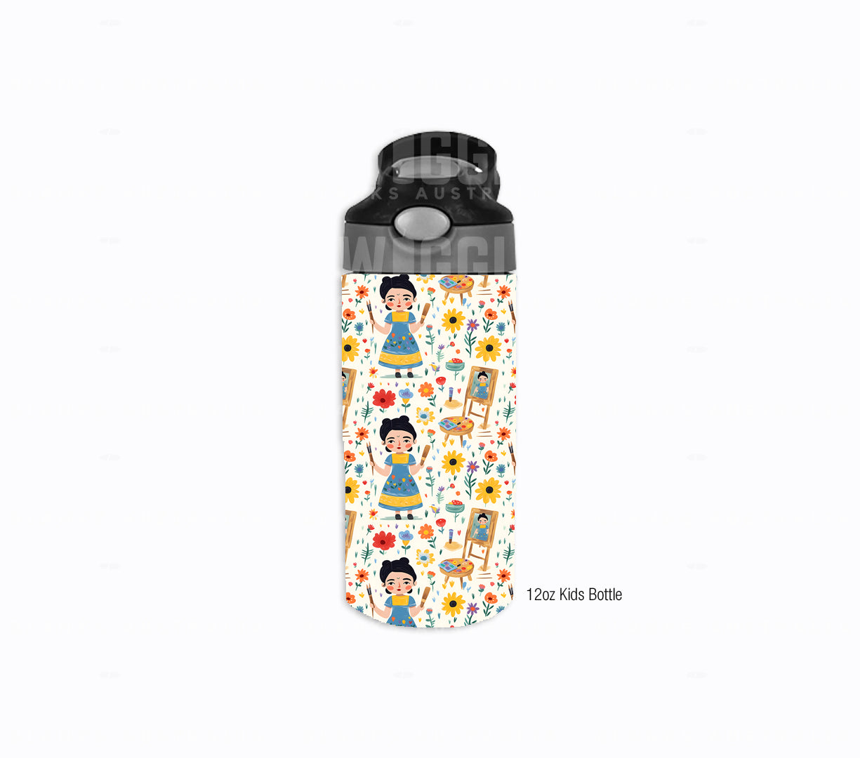 Frida Watercolour Kids #5 - Digital Download - Assorted Bottle Sizes