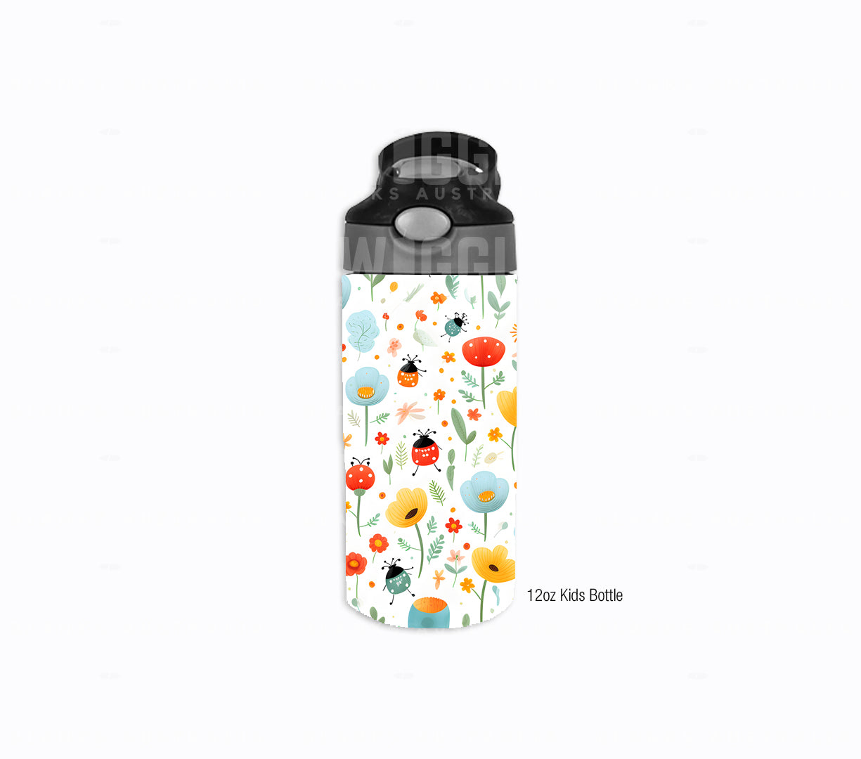 Ladybug Watercolour Kids #58 - Digital Download - Assorted Bottle Sizes