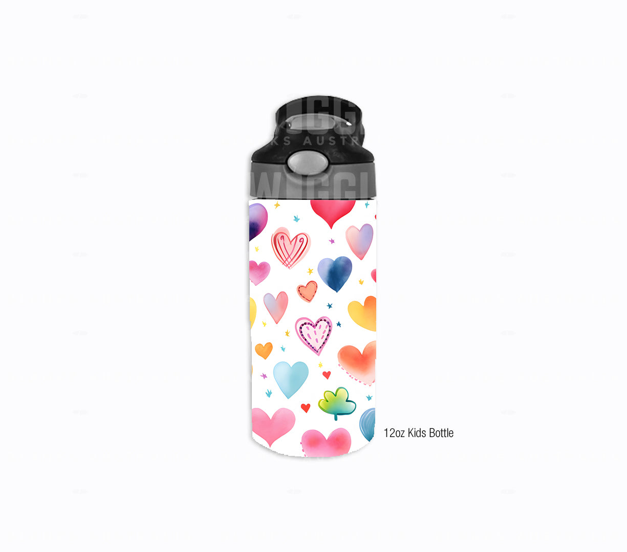 Love Hearts Watercolour Kids #69 - Digital Download - Assorted Bottle Sizes