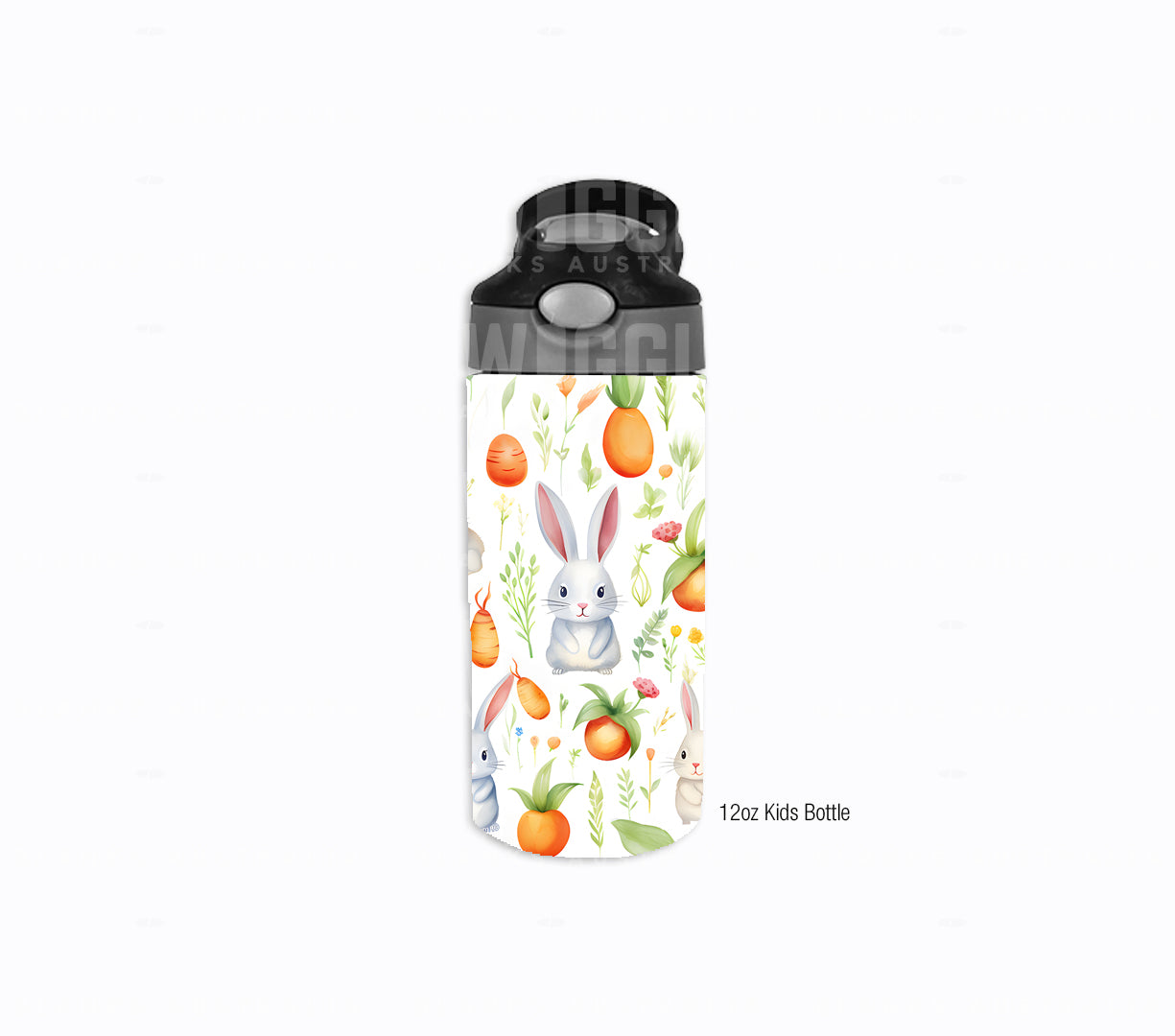 White Bunny Rabbits Watercolour Kids #72 - Digital Download - Assorted Bottle Sizes