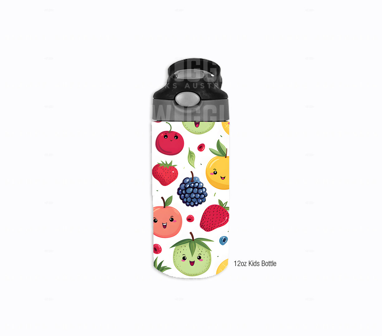Happy Fruits Watercolour Kids #84 - Digital Download - Assorted Bottle Sizes