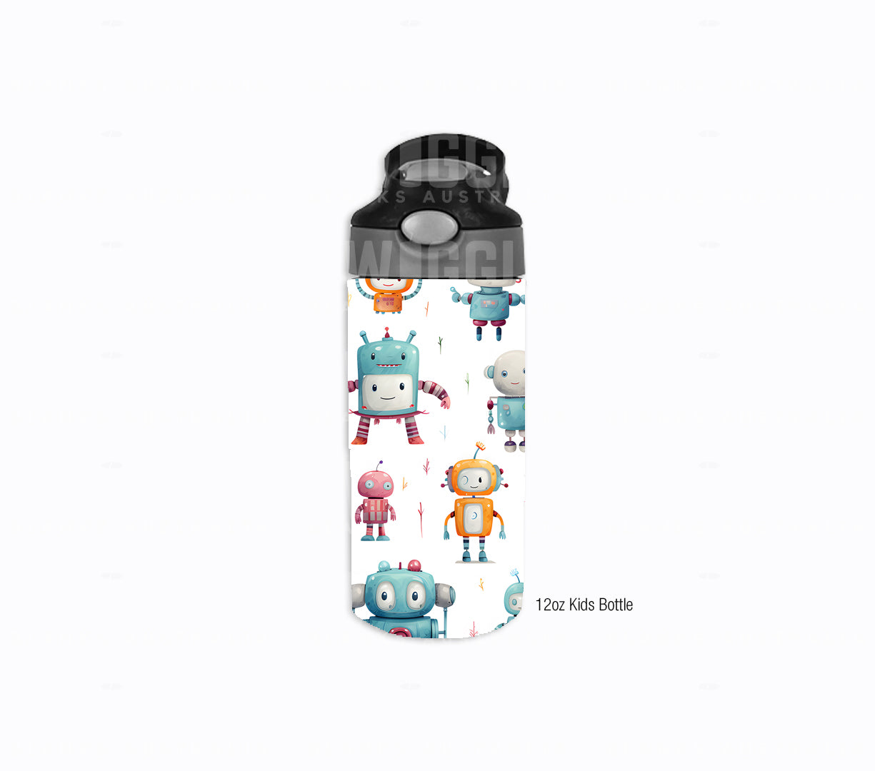 Robots Watercolour Kids #91 - Digital Download - Assorted Bottle Sizes