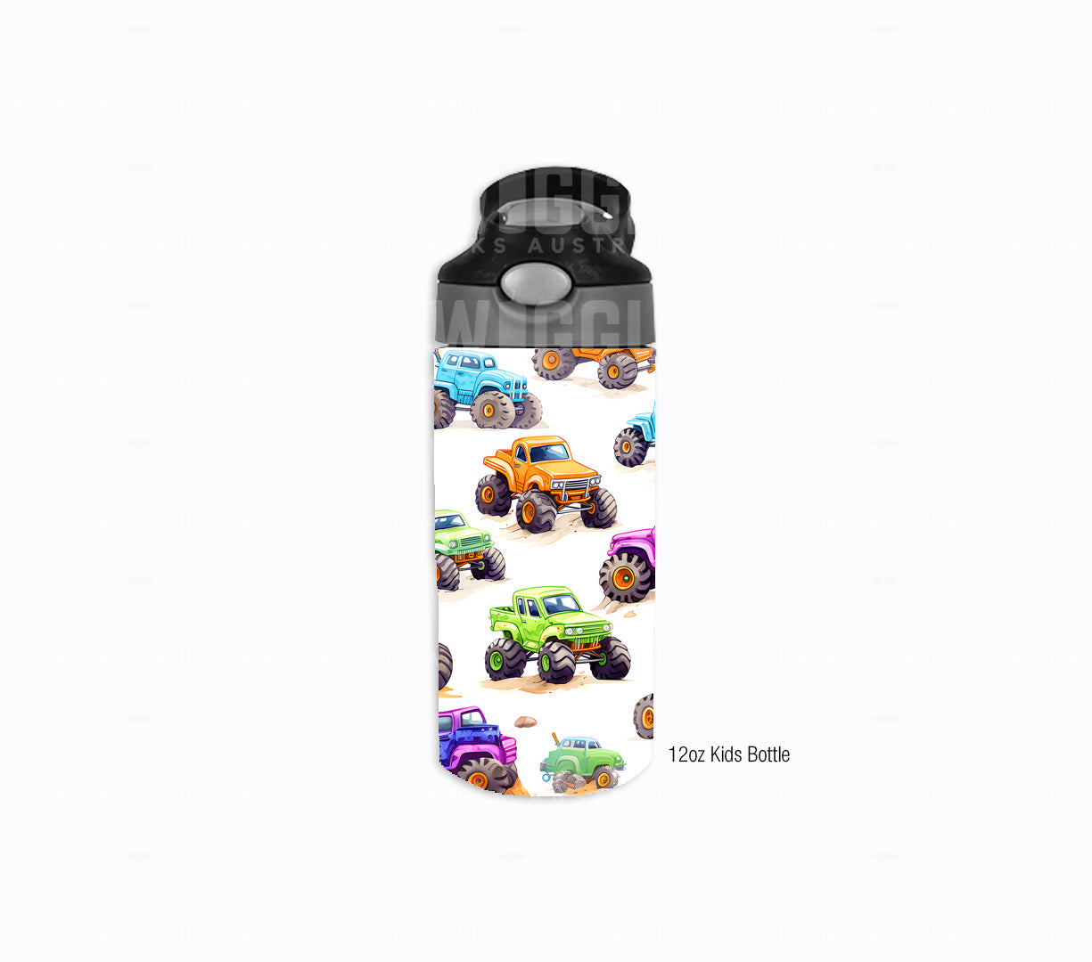 Monster Trucks Watercolour Kids #95 - Digital Download - Assorted Bottle Sizes