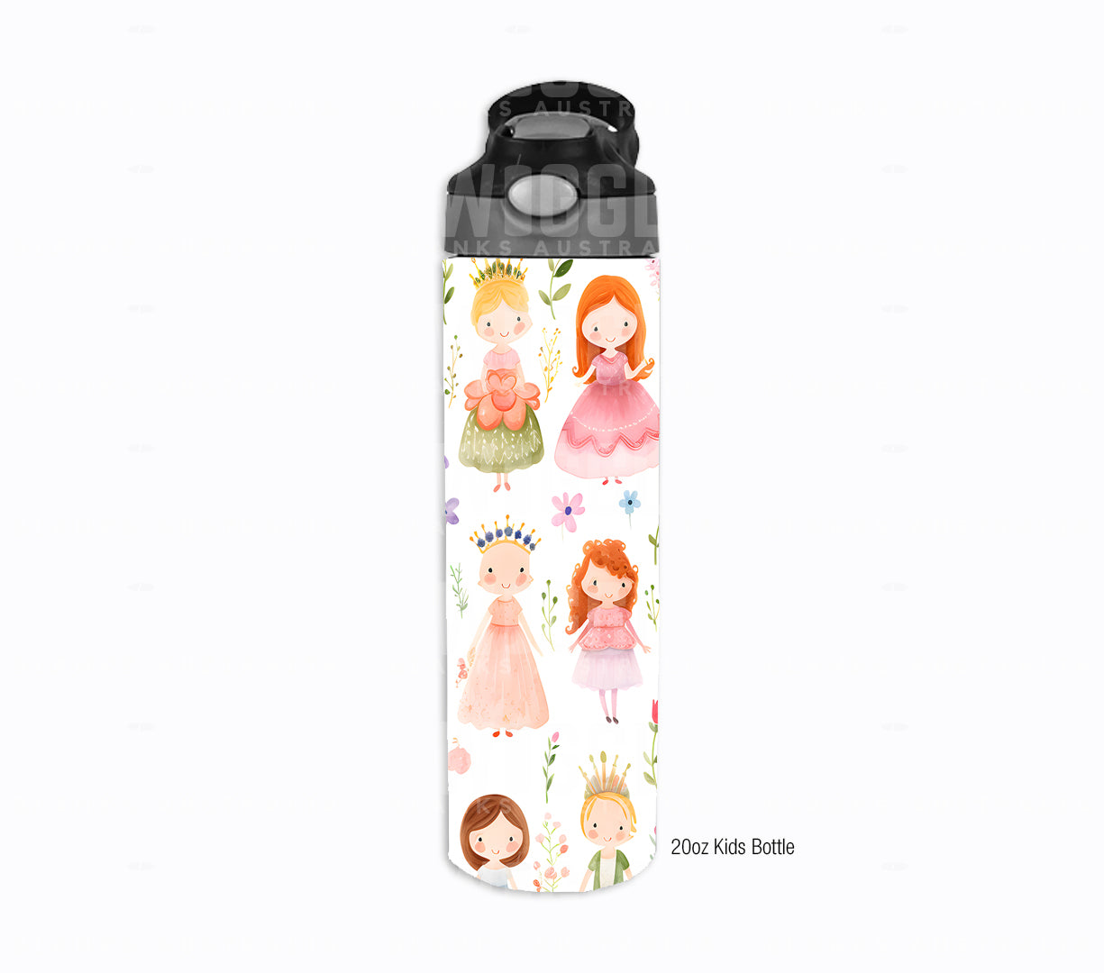 Princesses Watercolour Kids #102 - Digital Download - Assorted Bottle Sizes