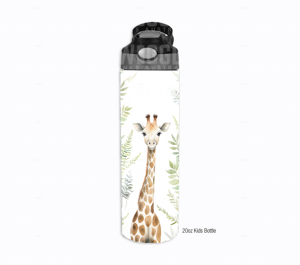 Giraffe Watercolour Kids #111 - Digital Download - Assorted Bottle Sizes
