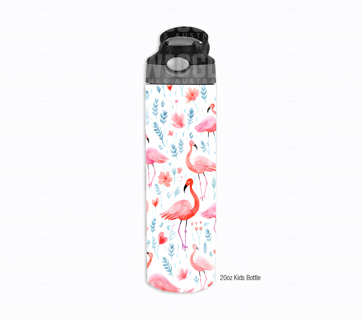Flamingoes Watercolour Kids #137 - Digital Download - Assorted Bottle Sizes