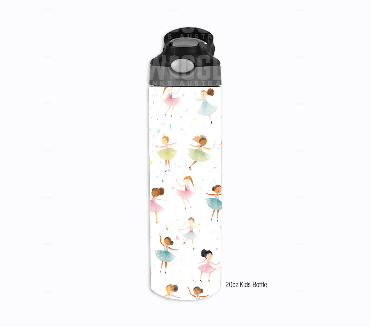 Little Dancers Watercolour Kids #163 - Digital Download - Assorted Bottle Sizes