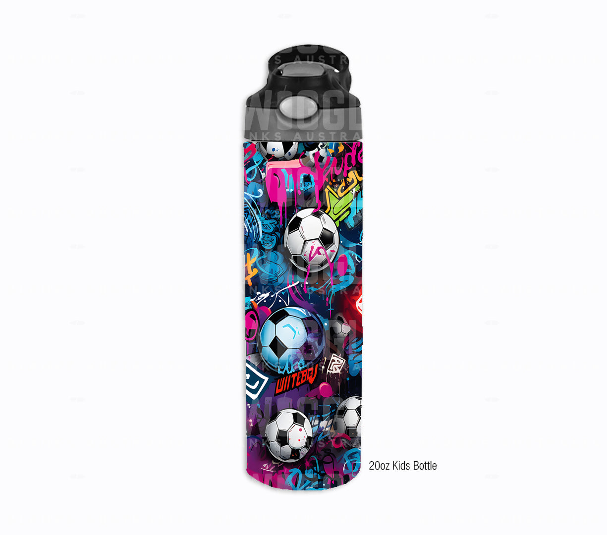 Soccer Graffiti Kids #45 - Digital Download - Assorted Bottle Sizes