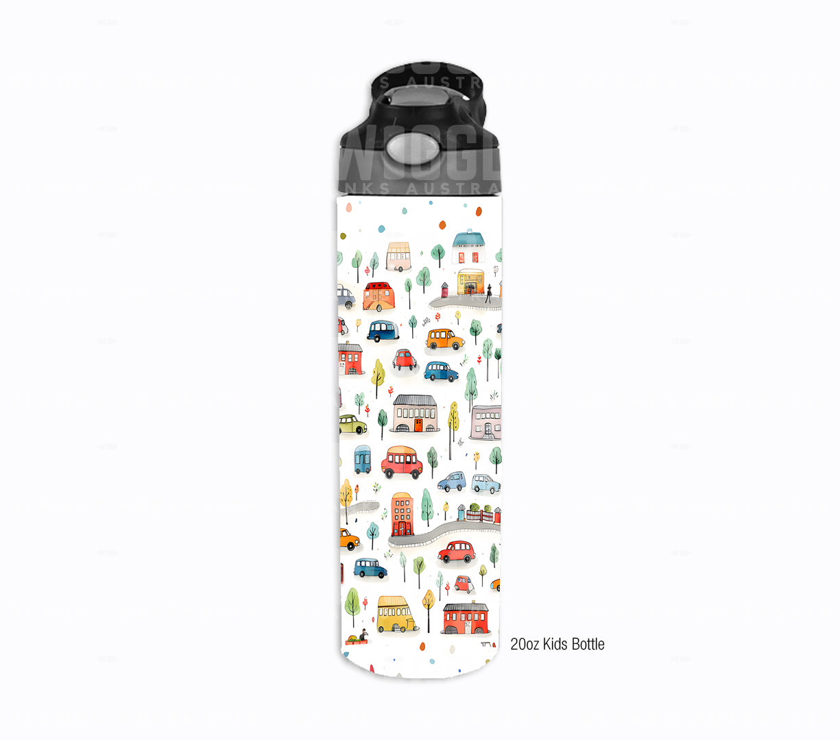 Cars Watercolour Kids #81 - Digital Download - Assorted Bottle Sizes
