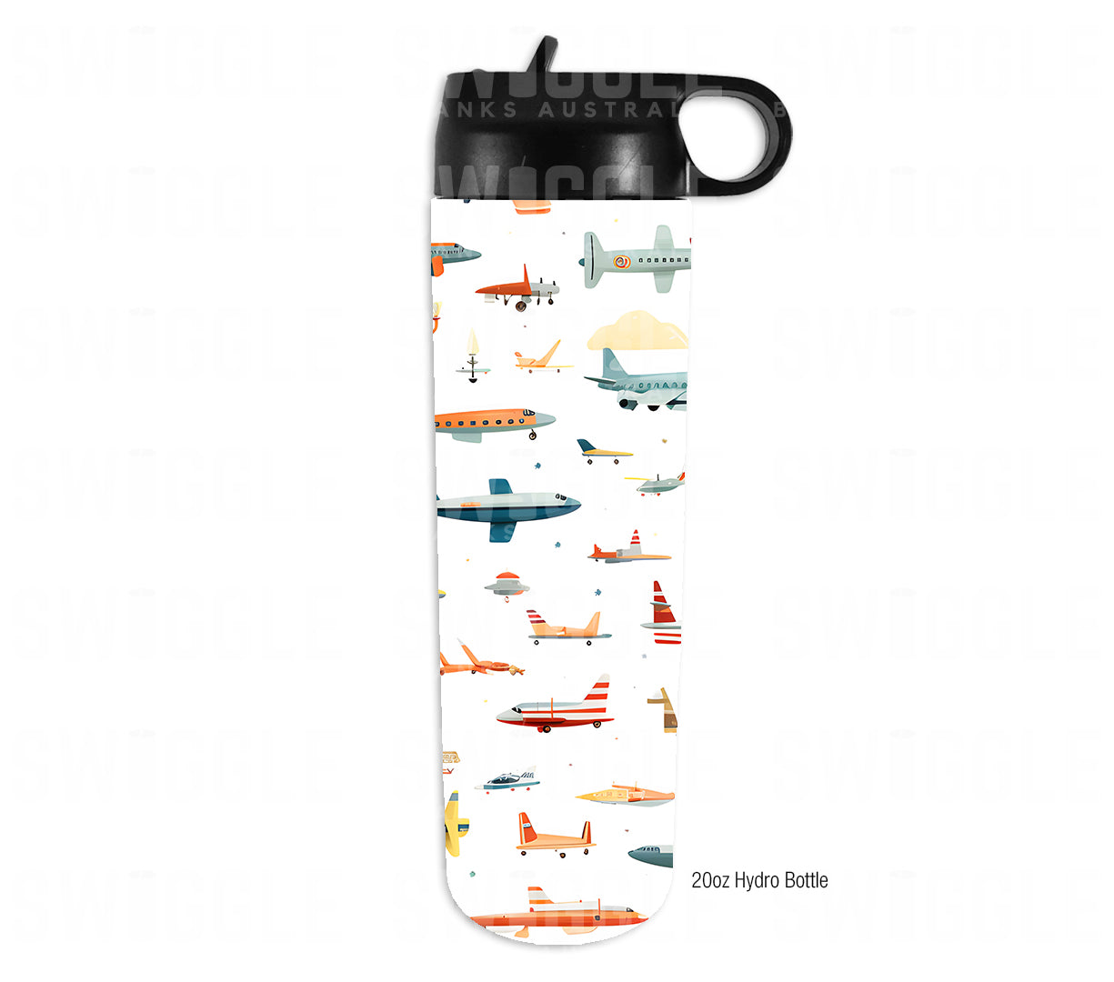 Airplanes Watercolour Kids #103 - Digital Download - Assorted Bottle Sizes