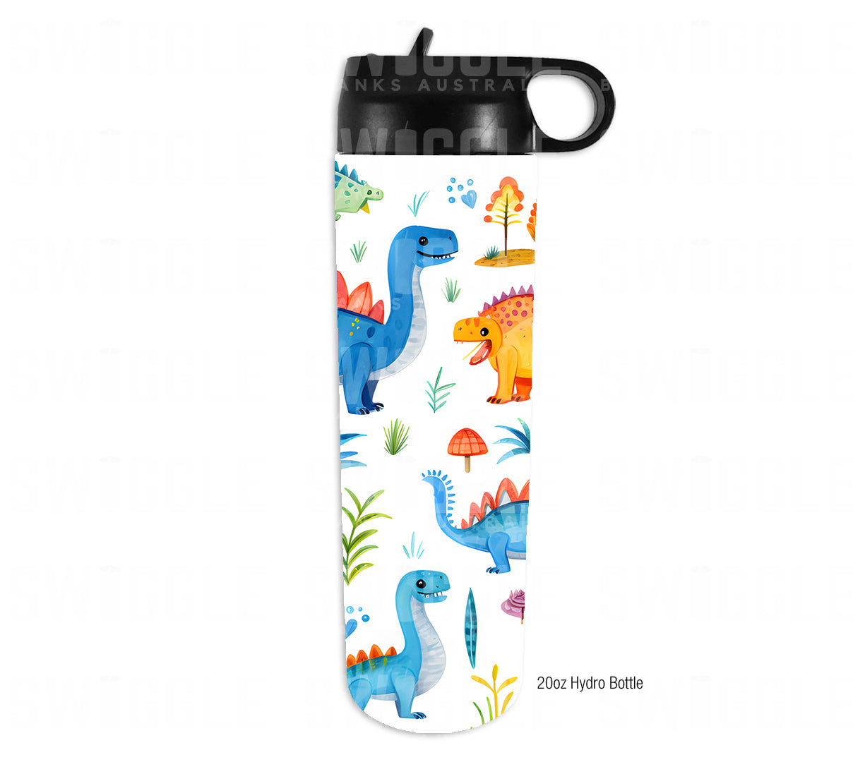 Dinosaurs Watercolour Kids #108 - Digital Download - Assorted Bottle Sizes