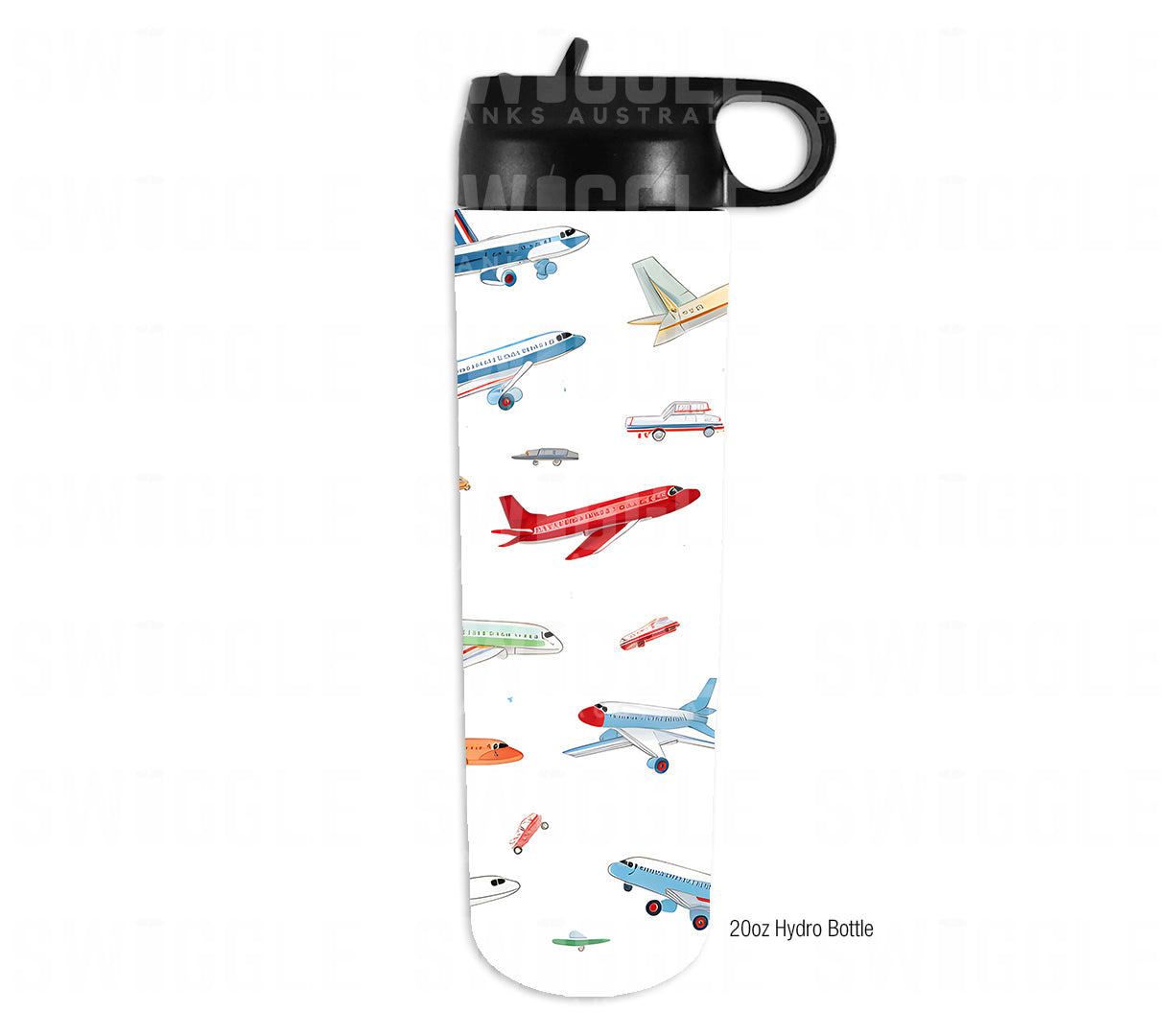 Airplanes Watercolour Kids #115 - Digital Download - Assorted Bottle Sizes