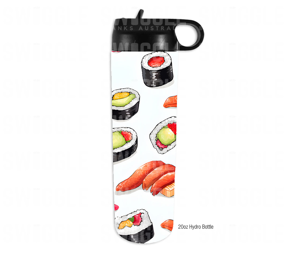 Sushi Watercolour Kids #122 - Digital Download - Assorted Bottle Sizes