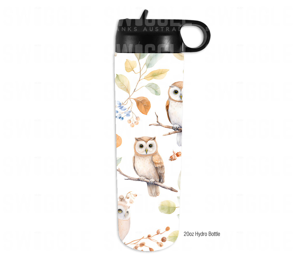 Owls Watercolour Kids #157 - Digital Download - Assorted Bottle Sizes