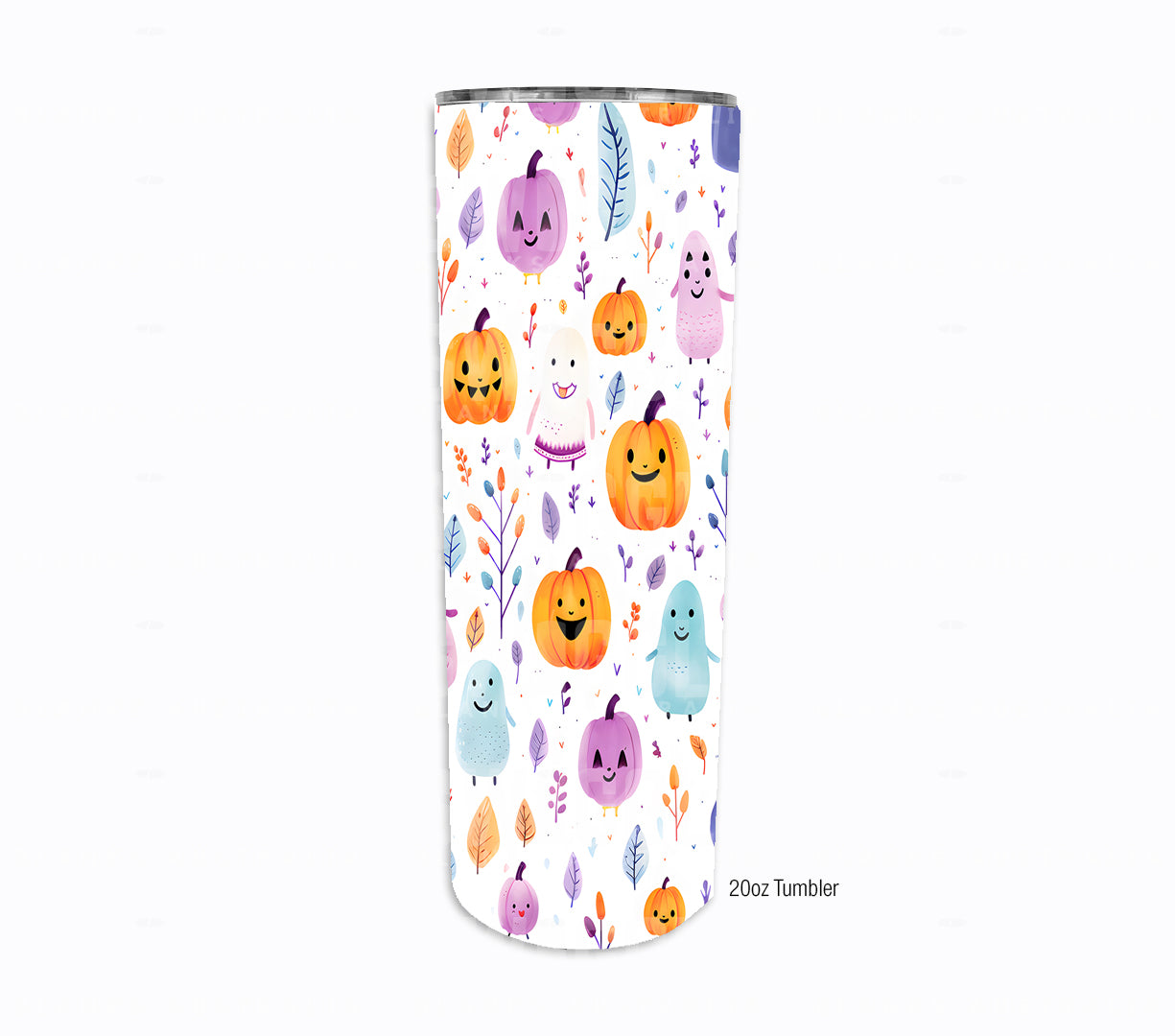 Halloween Watercolour Kids #112 - Digital Download - Assorted Bottle Sizes