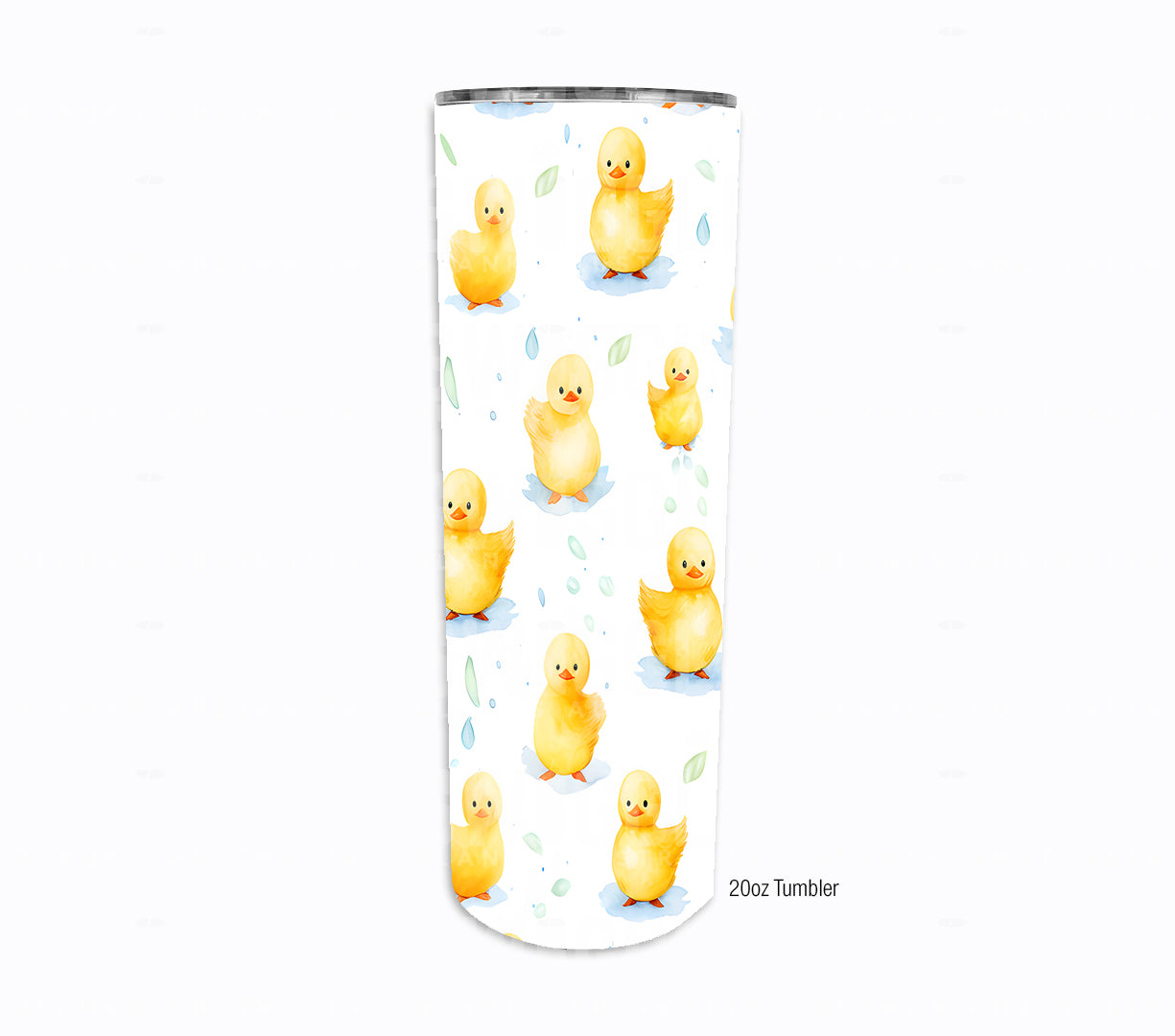 Baby Ducklings Watercolour Kids #47 - Digital Download - Assorted Bottle Sizes