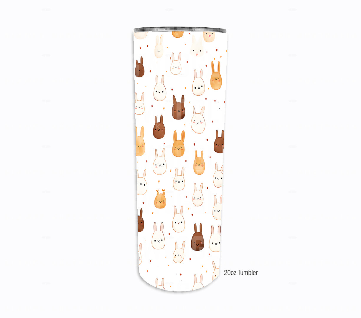 Little Bunnies Watercolour Kids #52 - Digital Download - Assorted Bottle Sizes