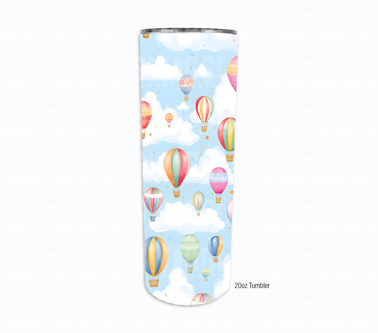 Hot Air Balloons Watercolour Kids #68 - Digital Download - Assorted Bottle Sizes
