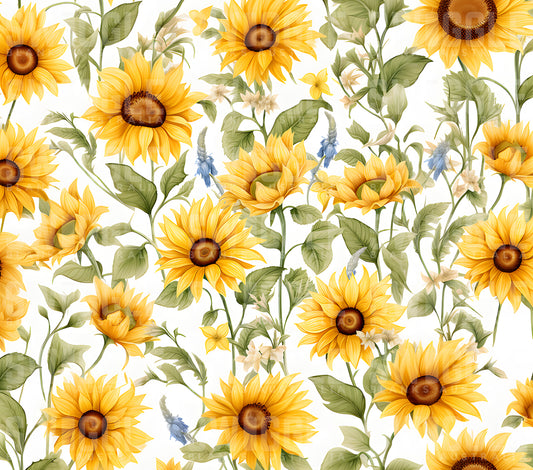 Sunflowers Watercolour Kids #130 - Digital Download - Assorted Bottle Sizes