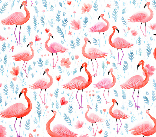 Flamingoes Watercolour Kids #137 - Digital Download - Assorted Bottle Sizes