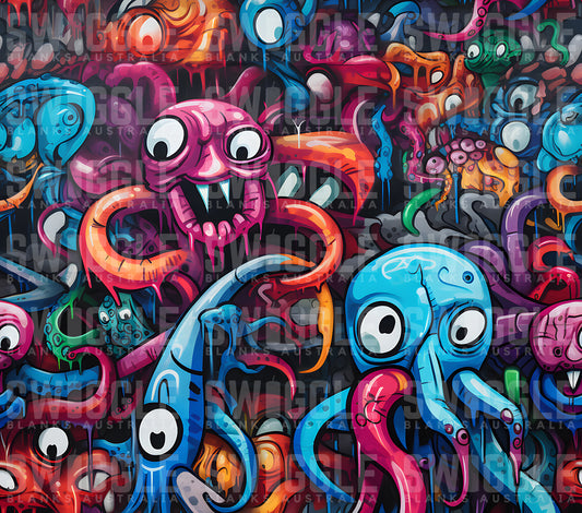 Octopus Graffiti Kids #29 - Digital Download - Assorted Bottle Sizes