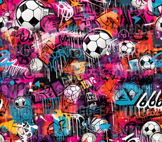 Soccer Graffiti Kids #37 - Digital Download - Assorted Bottle Sizes