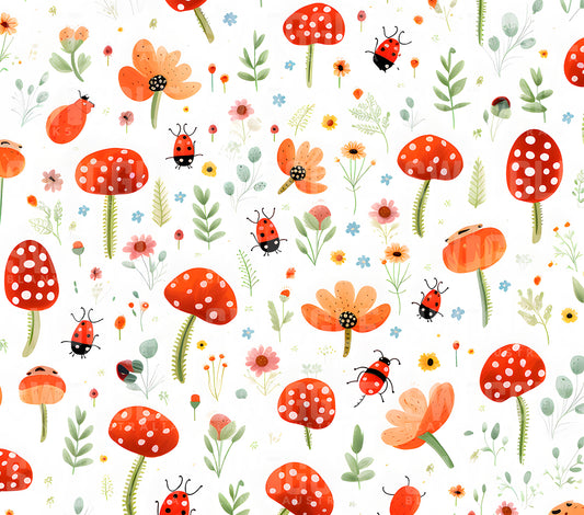Ladybug Watercolour Kids #50 - Digital Download - Assorted Bottle Sizes