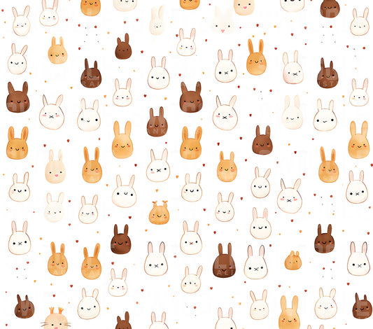 Little Bunnies Watercolour Kids #52 - Digital Download - Assorted Bottle Sizes