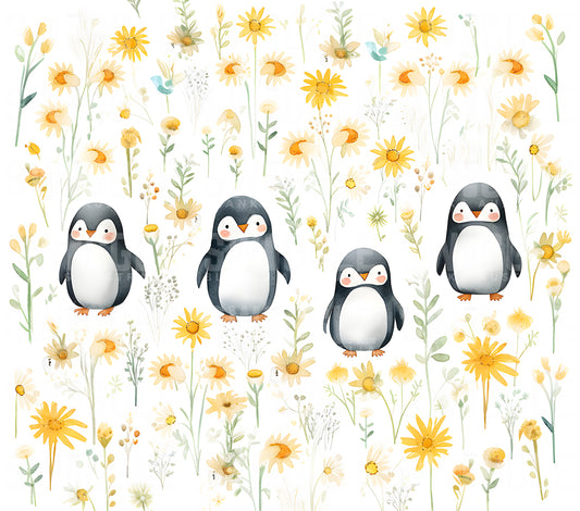 Little Penguins Watercolour Kids #62 - Digital Download - Assorted Bottle Sizes