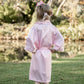 Light Pink Children's Satin Robe