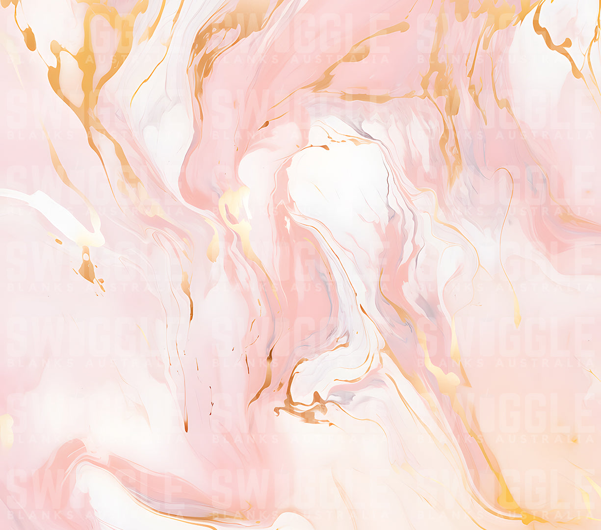 Pink & White Marble #12 - Digital Download - 20oz Skinny Straight Tumbler Wrap