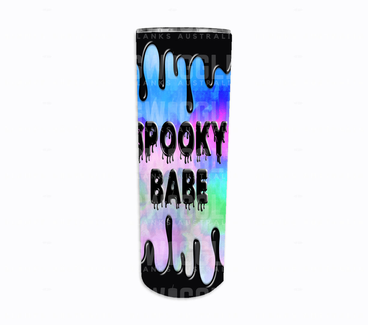 Spooky Babe - Digital Download - 20oz Skinny Straight Tumbler Wrap