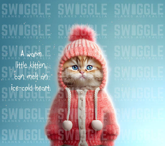 Warm Kitten Animal Bundle - Digital Download - 20oz Skinny Straight Tumbler Wrap