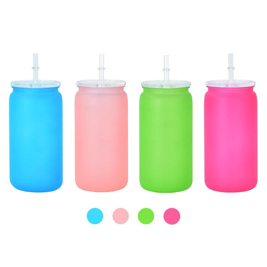 16oz Neon Acrylic UV-DTF Vinyl Libbey Can