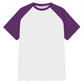 Purple Sleeve Sublimation T-Shirt