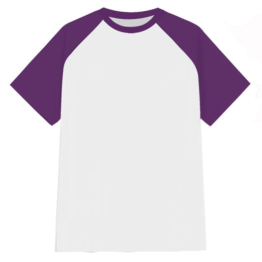 Purple Sleeve Sublimation T-Shirt
