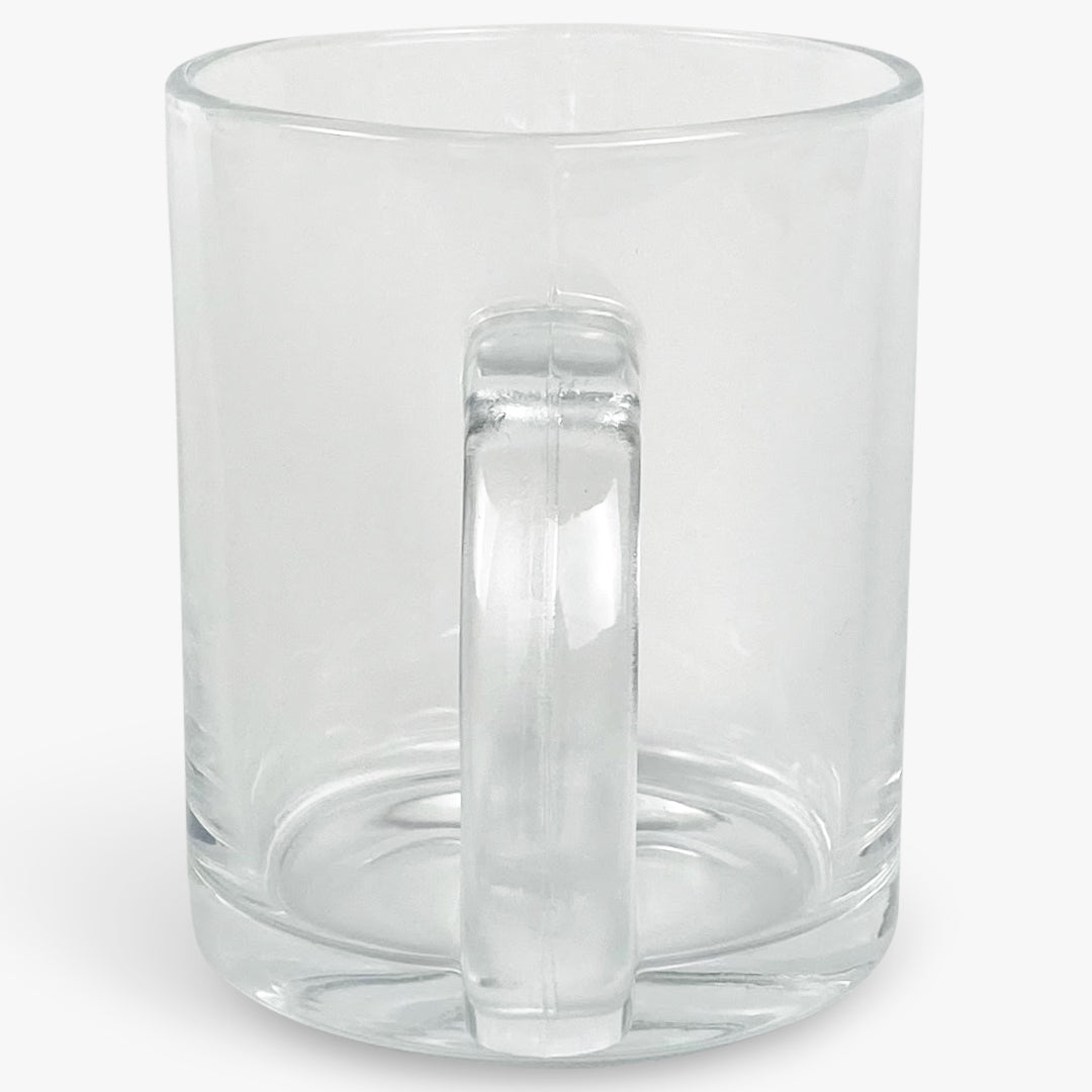 11oz Clear Glass Sublimation Mug