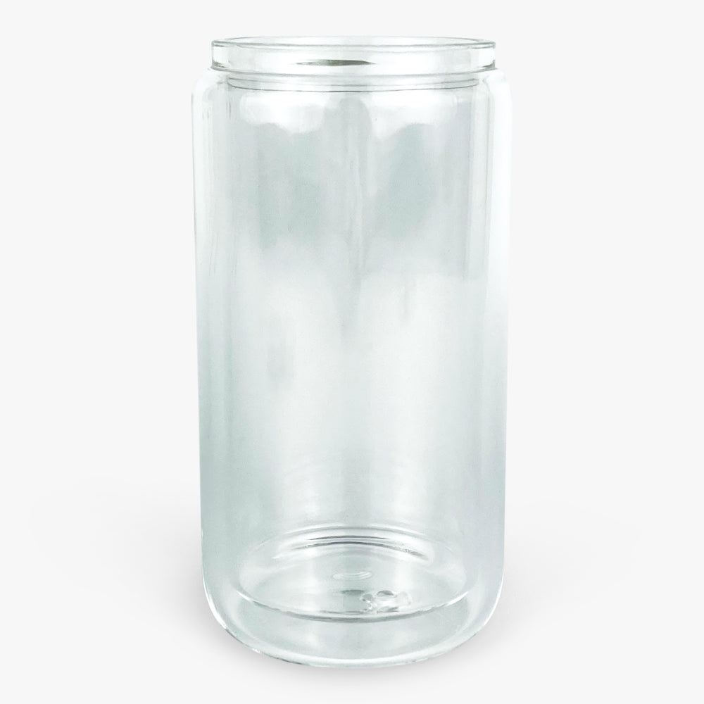 16oz Clear Glass Sublimation Snow Globe