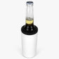 16oz Dual Lid Sublimation Can Cooler Tumbler White Gloss