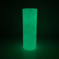 20oz Skinny Straight Green Glow In the Dark Matte Sublimation Tumbler