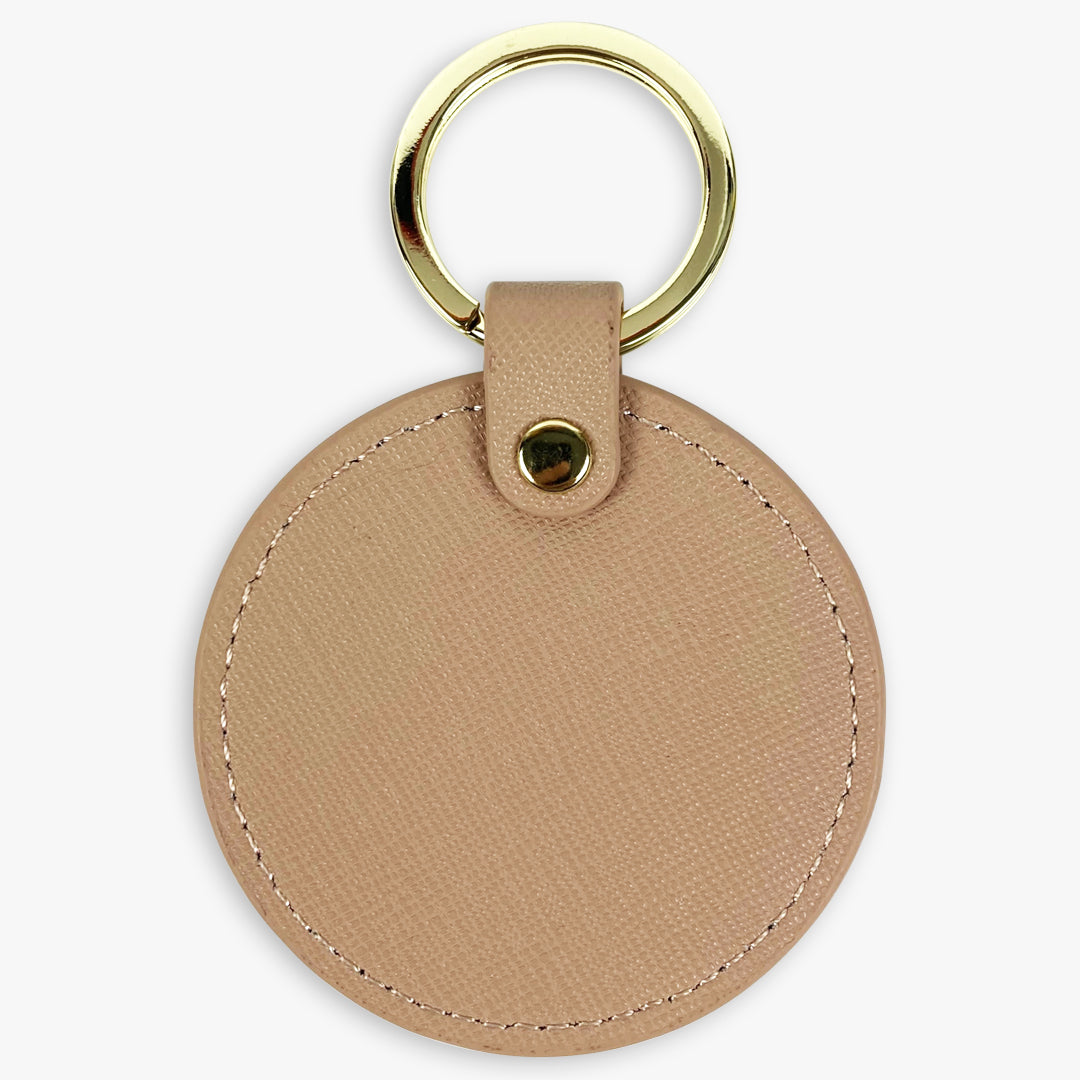 Blank Genuine Keyring Leather